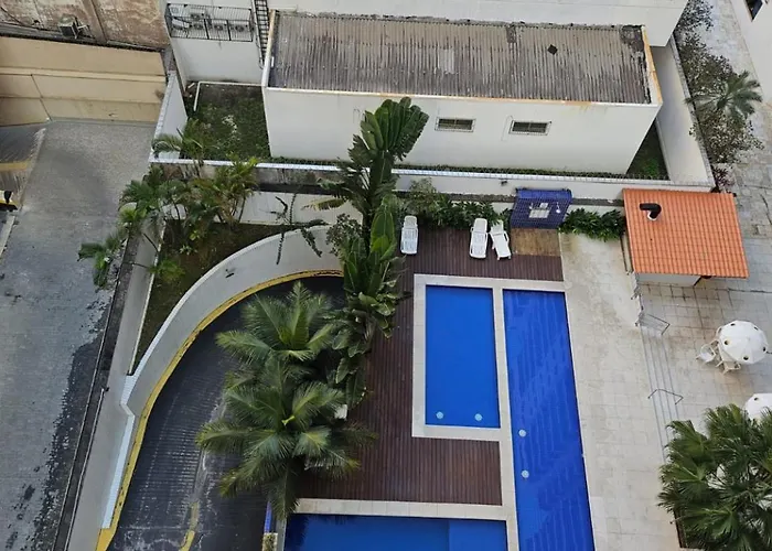 Cap3 - Varam, Piscina, Flat Com Limpeza, 2 Vagas De Garagem, Temporariamente Sem Churrasqueira Guarujá