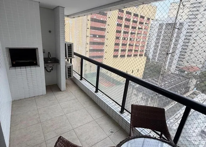 Cap3 - Varam, Piscina, Flat Com Limpeza, 2 Vagas De Garagem, Temporariamente Sem Churrasqueira Guarujá